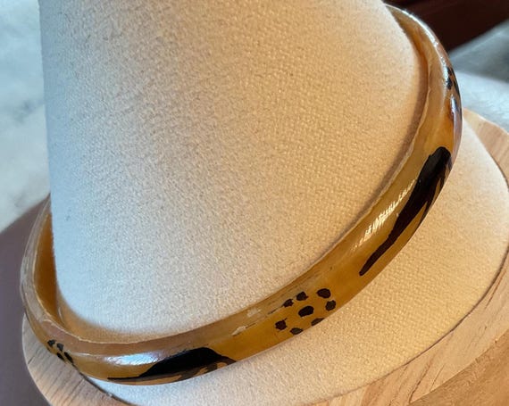 3 CLOISONNE BANGLE BRACELETS - image 2