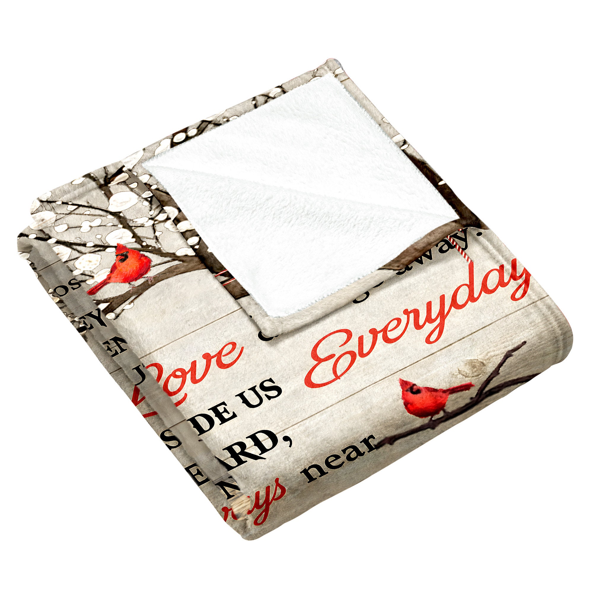 In Loving Memorypersonalized Memorial Blanket Gift Custom Etsy