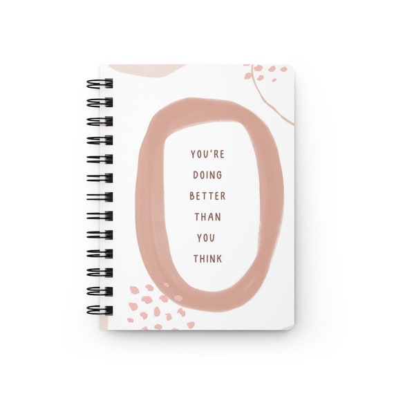 Spiral Bound Journal Etsy