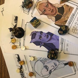 D&D Charakter Auftragsarbeit (Porträt)