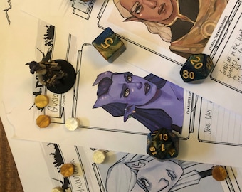 D&D Character commission (portrait)
