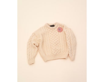 Vintage jumper Pure Merino Wool Made in Ireland Kids size