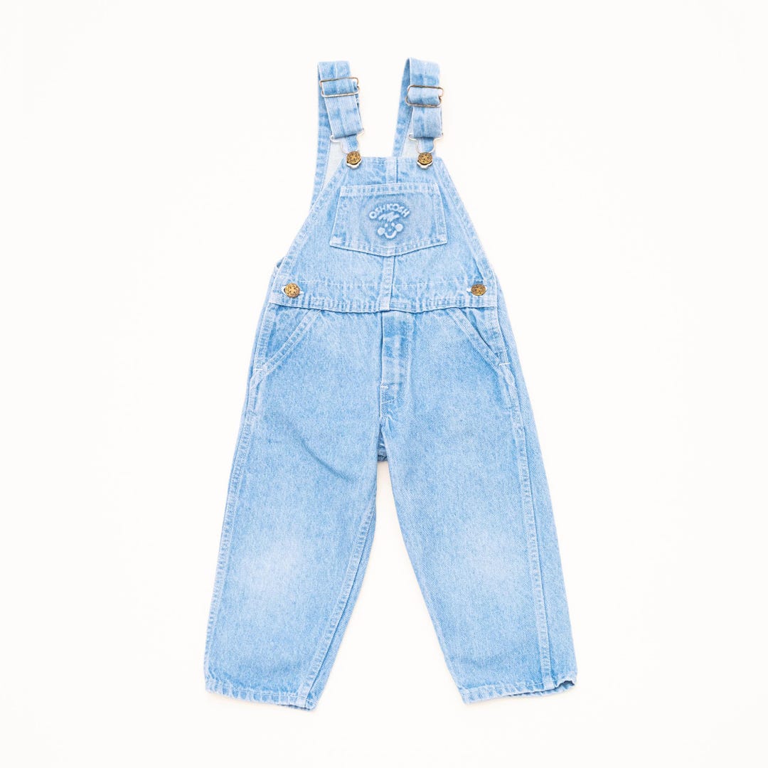 【OSHKOSH】 90's Denim overalls USA Vintage Oshkosh B'gosh Denim Overalls 90s USA Kids 3T - Etsy