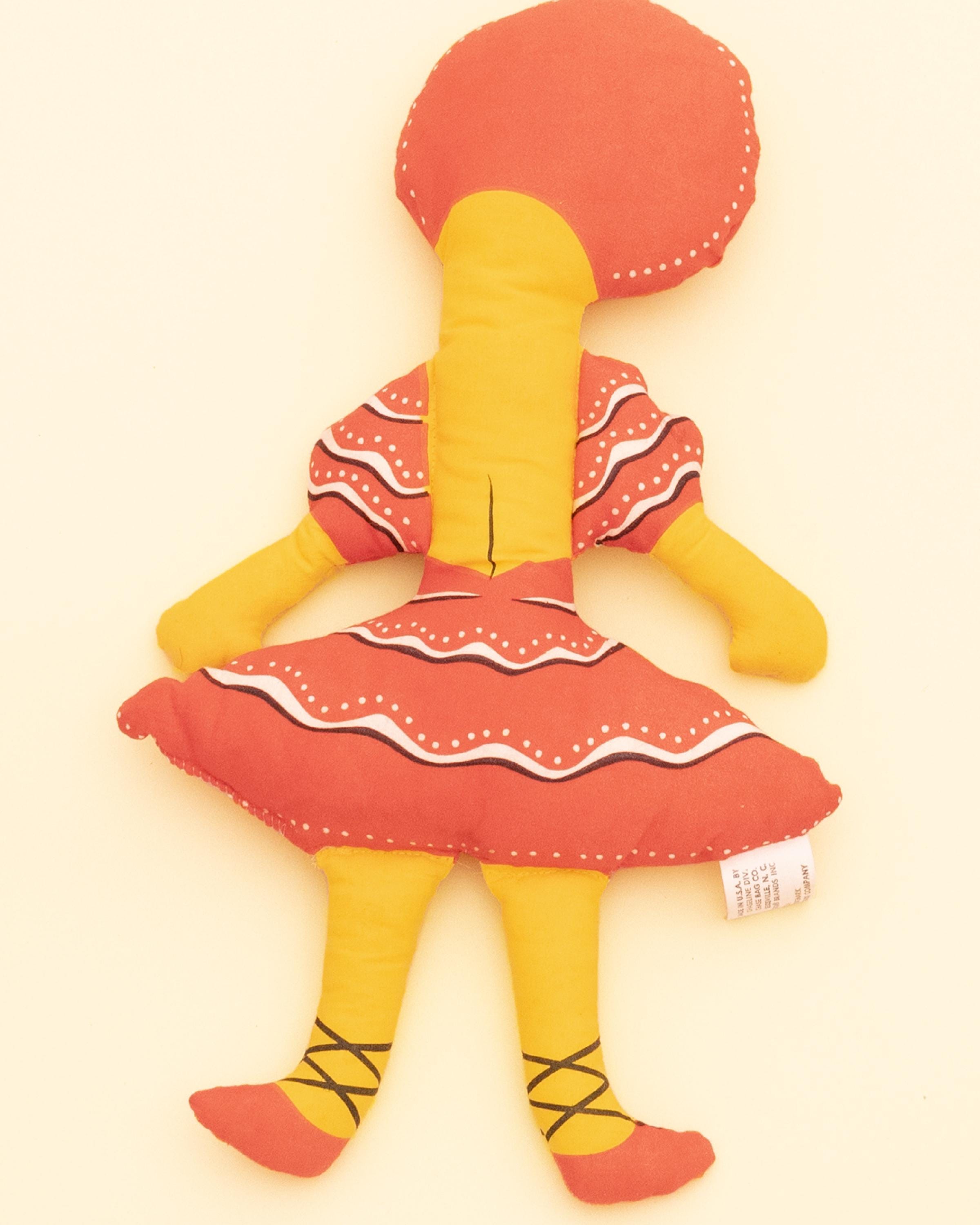 Vintage Chiquita Banana Plush Doll: 1970s Advertising Toy