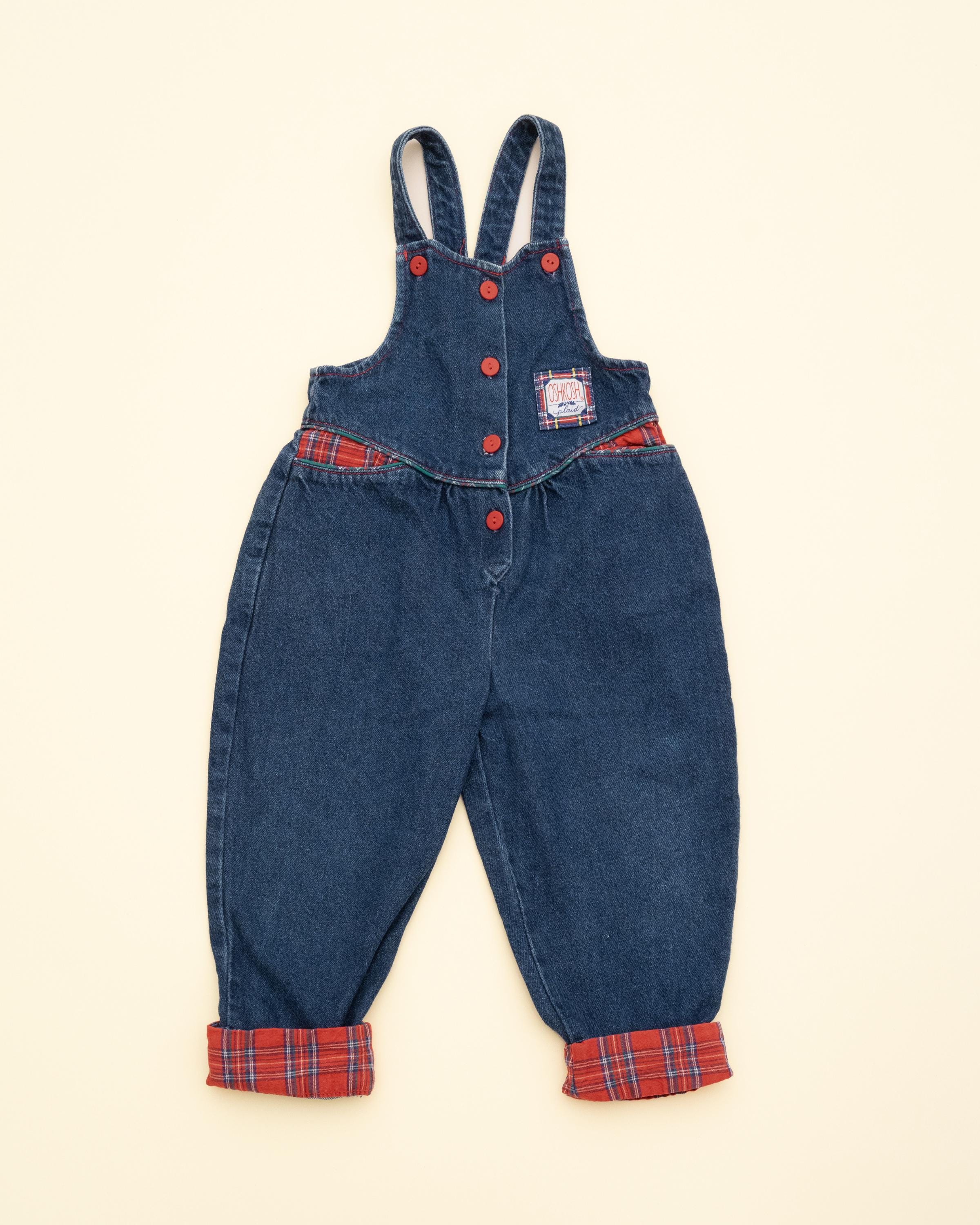 ミ*ロ様 OSHKOSH / 50's overall denim Vintage-Kids-Oshkosh-Denim-