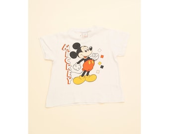 Vintage 90s Disney Mickey Mouse T-shirt kids size 2-4