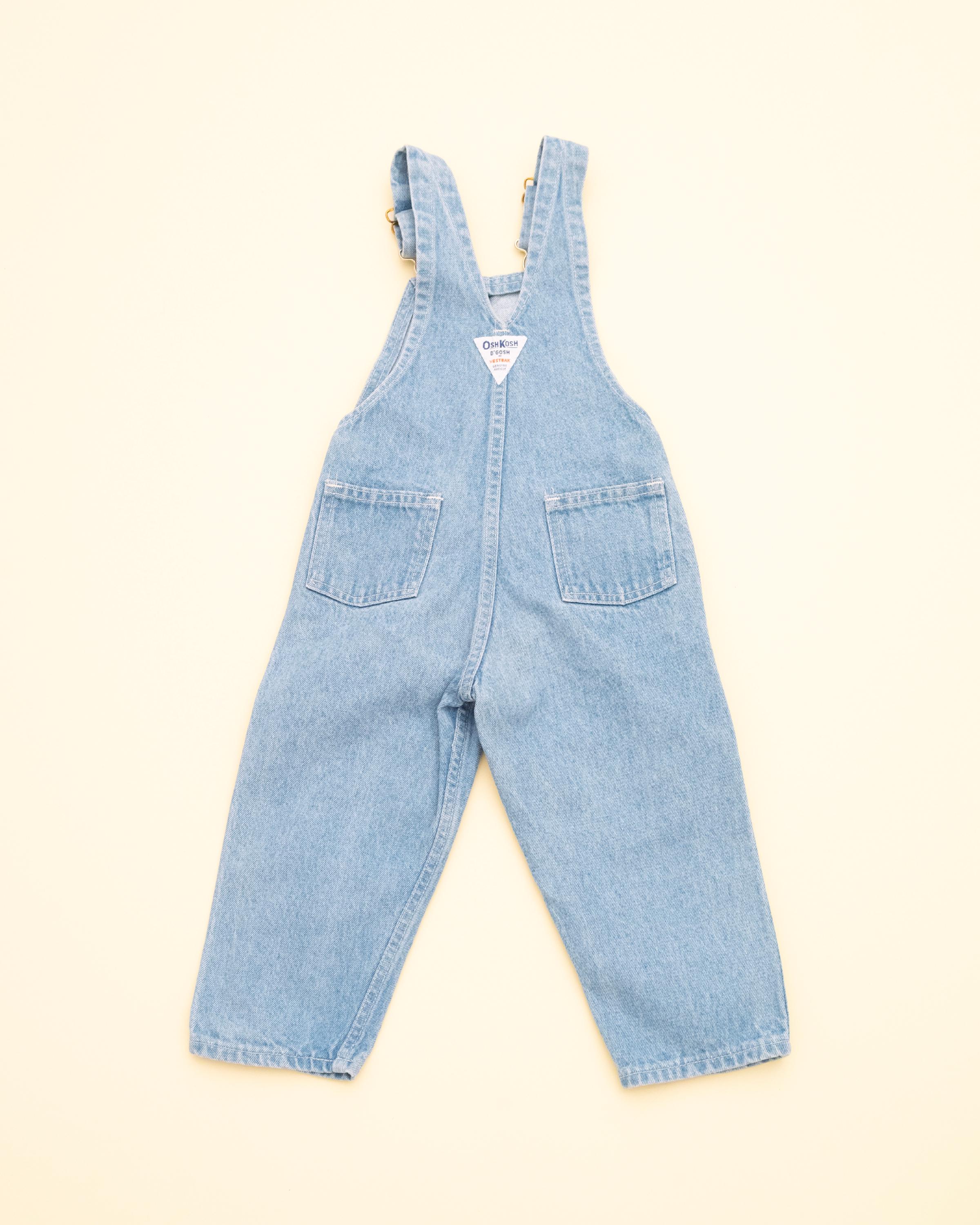 ヴィンテージ OshKosh B'Gosh デニム オーバーオール キッズ 3T