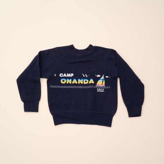 80s American Vintage Summer Camp Sweatshirt Youth 5 Etsy