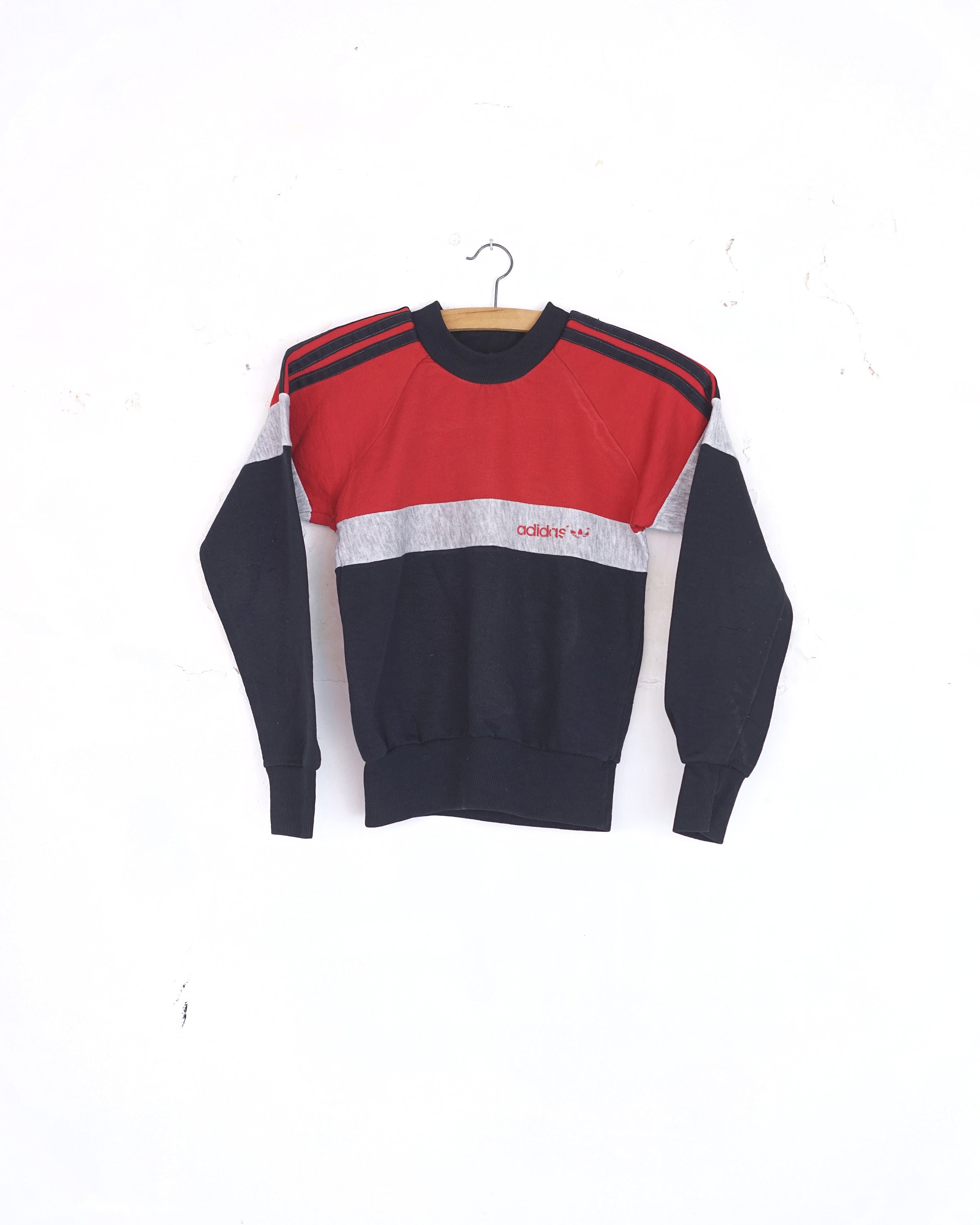 70s Adidas Sweater - Etsy