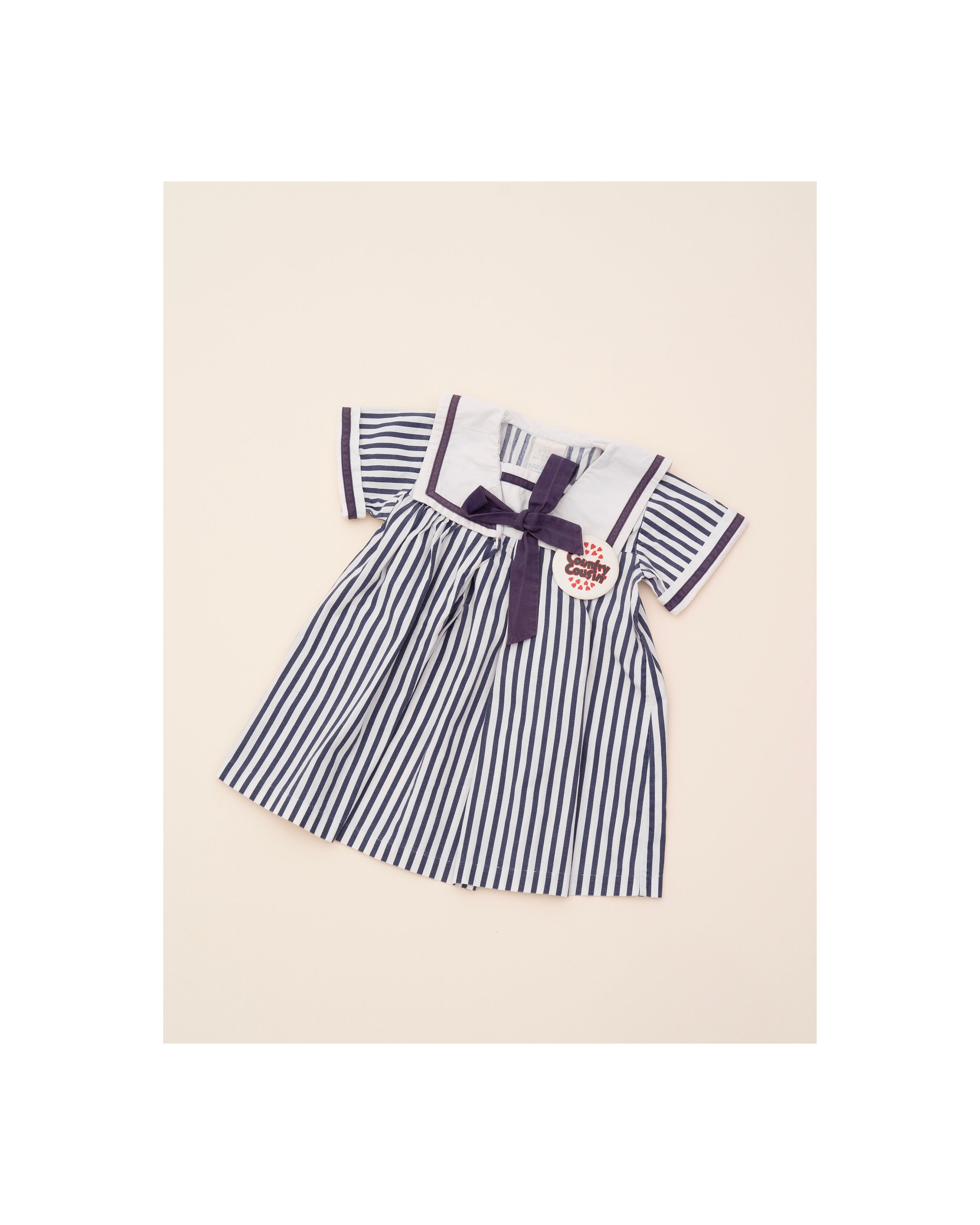 French striped dress