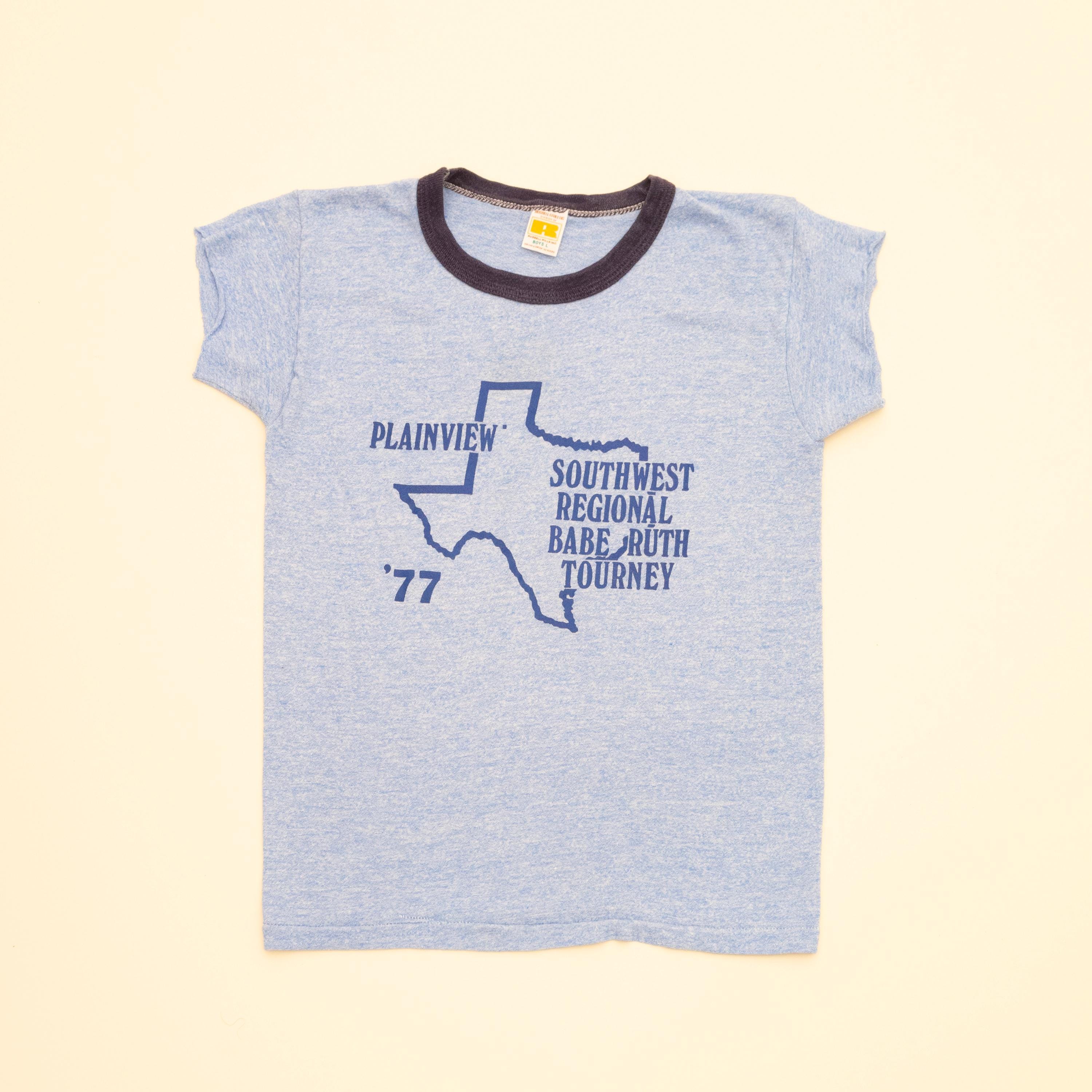 ヴィンテージ ベースボール ベーブ ルース Tシャツ ユース L 