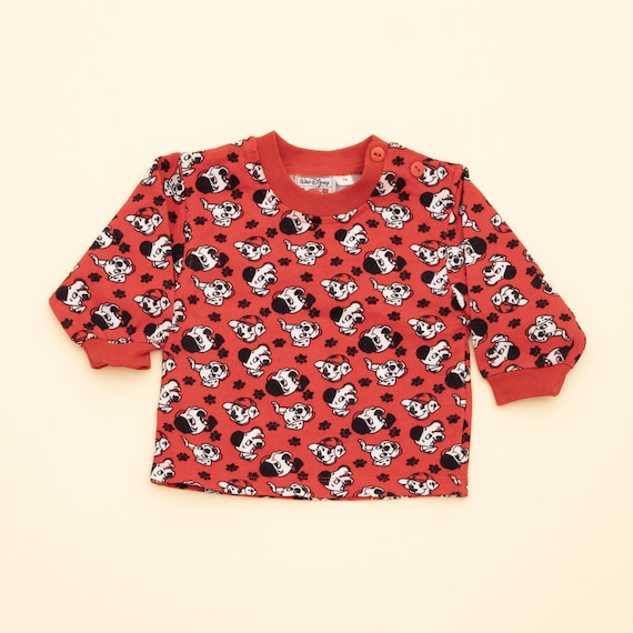 Vintage 90s Disney 101 Dalmatians Sweatshirt Kids 9-12M - Etsy