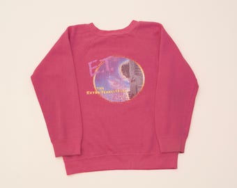 E.T the Extra-Terrestrial Vintage Sweatshirt Youth 10 12