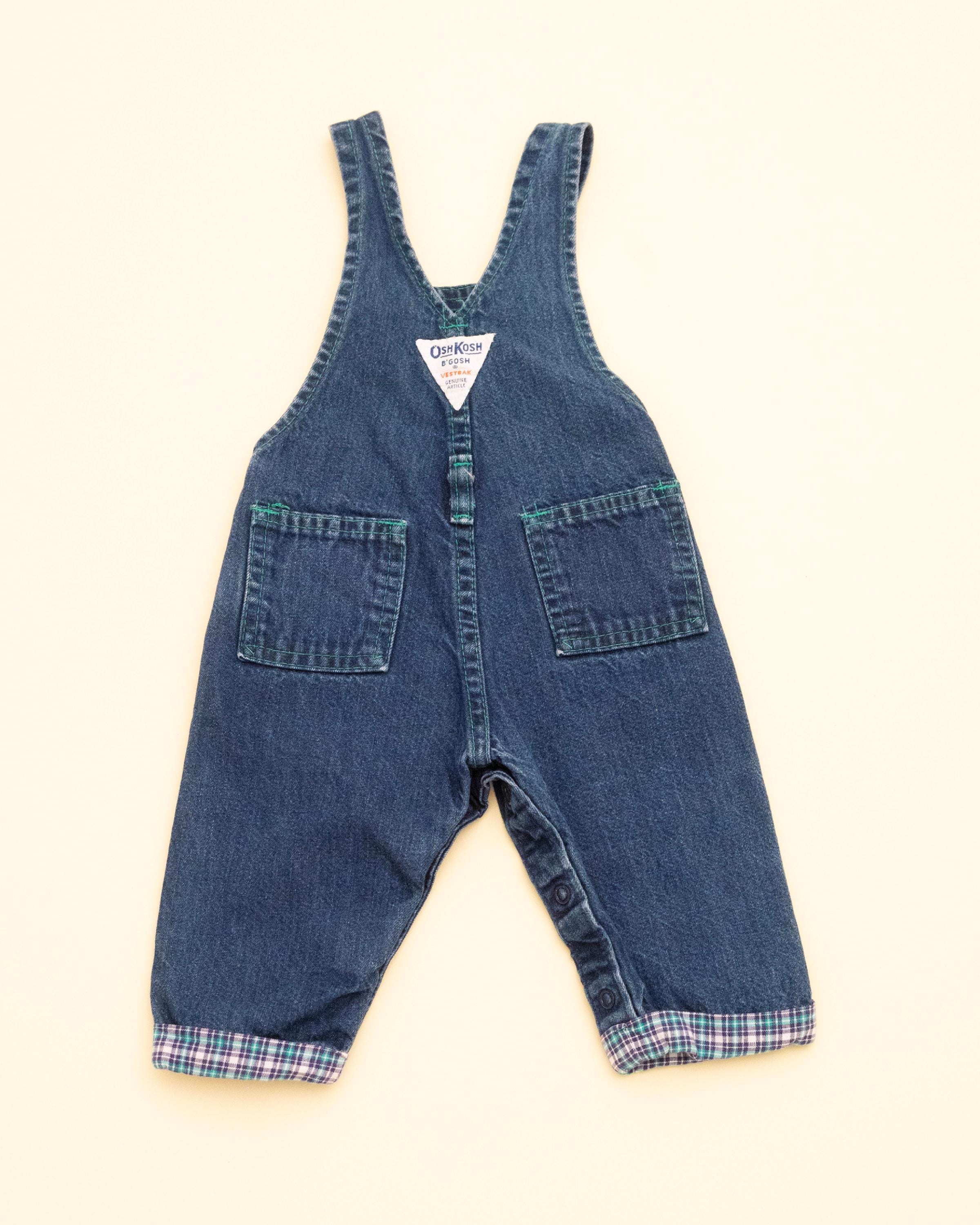 パンツ 古着 60~70年代 オシュコシュ Osh kosh デニムオーバーオール