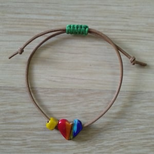 Murano Glass Heart (Love) Bracelet
