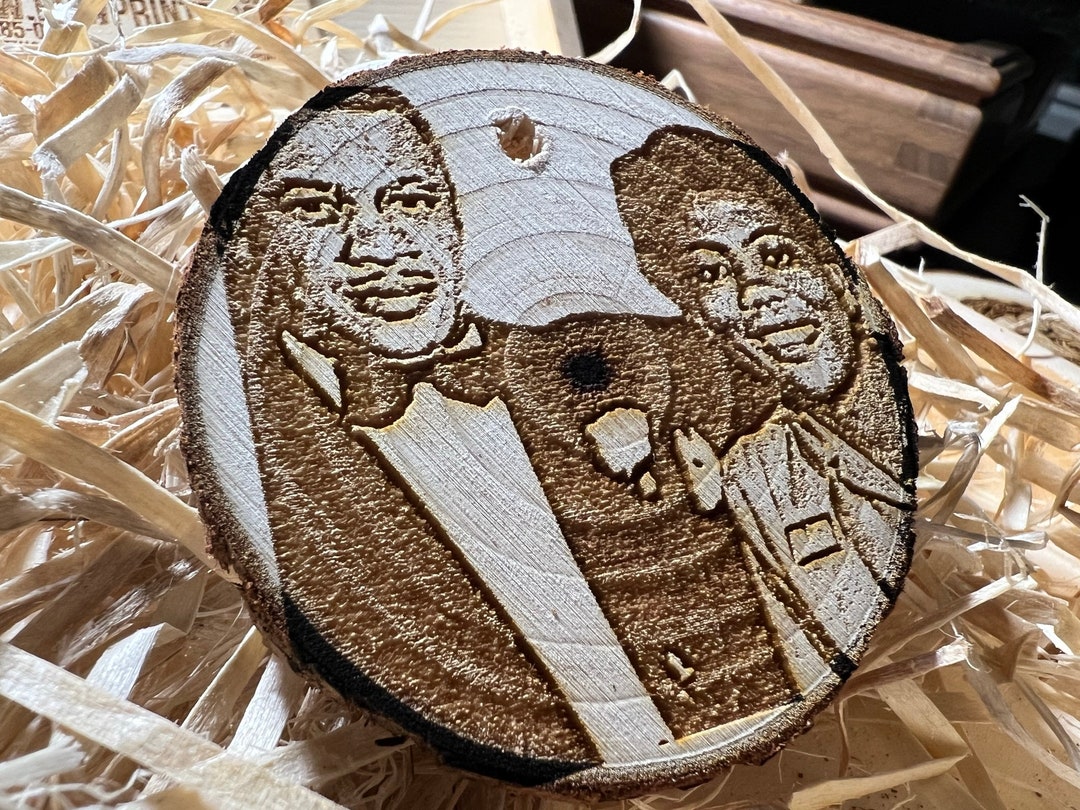 Personalized Wood Engraved Photo Ornament Wood Etched Etsy