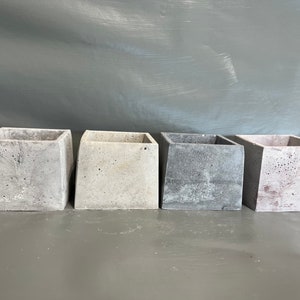 Mini Concrete Planter