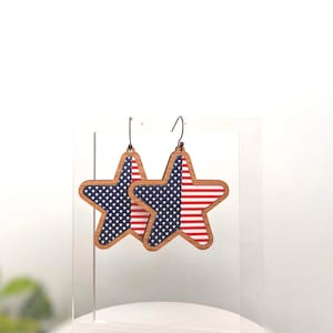 Star Inlay Earring Bundle Laser Cut File Digital Download SVG PDF
