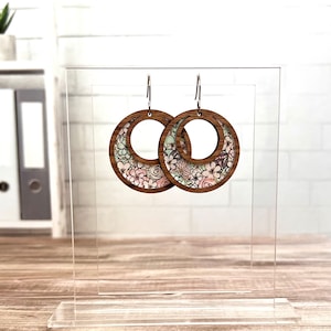 Hoop Inlay Earring Bundle Digital Download SVG PDF