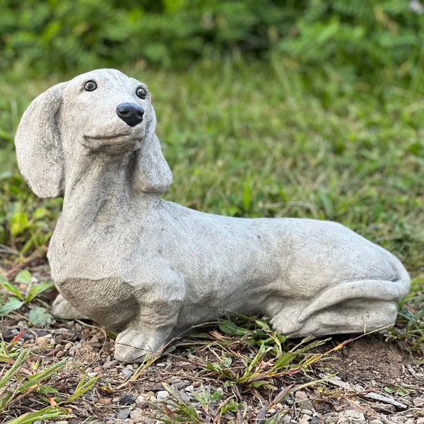Dachshund Statue Etsy