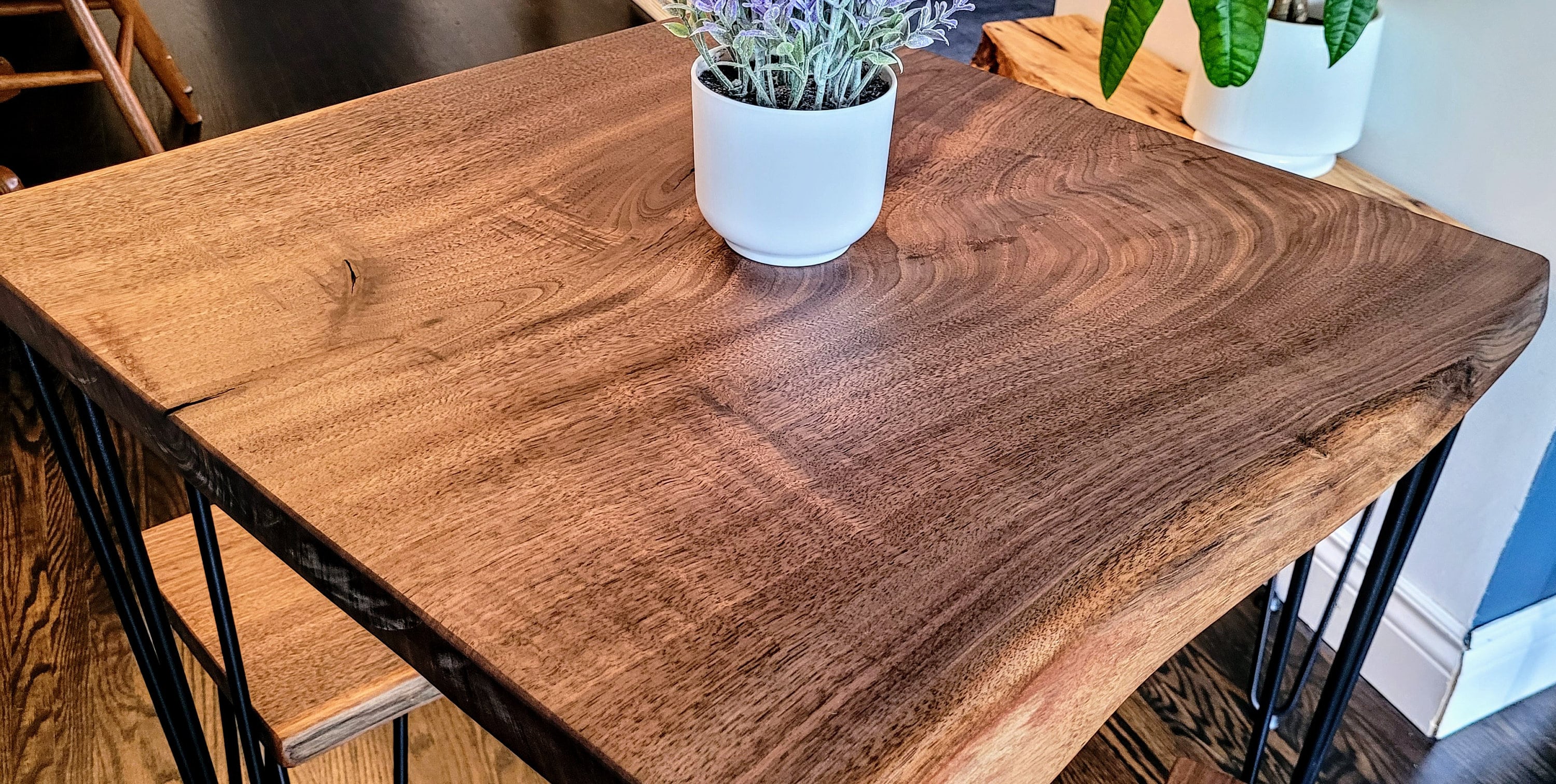 boku no table 【walnut】 Amazon.com: Howizz 60 x 25 in. Solid Wood Table Top, Dark