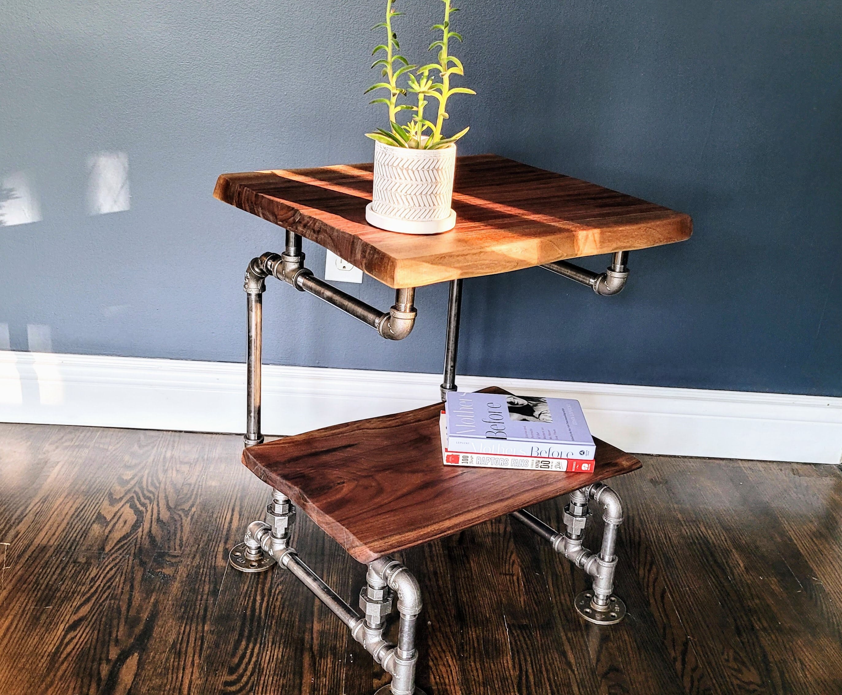 Industrial sale pipe nightstand