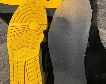Pair Of Nike Jordan Yeezy sole protectors Protective Clear Film custom