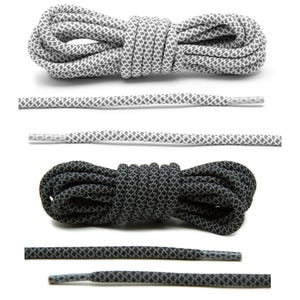 140cm Yeezy 3M Reverse Reflective Rope replacement laces Black or White