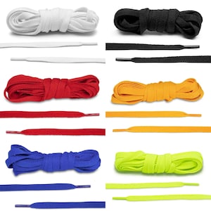 Lace Lab Jordan 1, 3, 4, 5, 6 Replacement Shoe Laces 160Cm - ! 15 Colours ! FAST SHIPPING