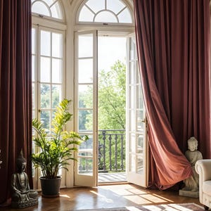 VELVET Curtains, Custom made Velvet Curtains, VELVET Drapes, Room Darkening Drapes, 29 Color, Room Divider Curtain