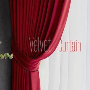 Double Sided VELVET Curtains,Blackout Velvet Curtains,Velvet Curtains,Double sided curtains,Velvet Blackout Curtain,Velvet door curtain