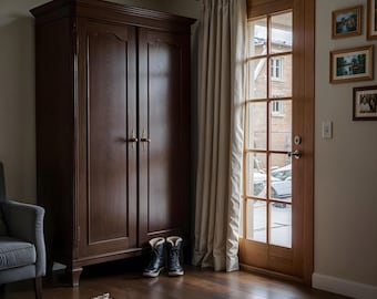 Thermal Velvet Curtain, Double Layer Energy Saving Custom Made Drapes
