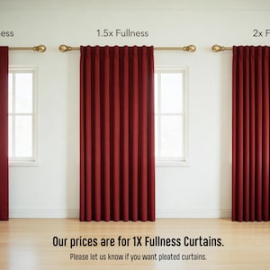 Double Sided VELVET Divider Curtain, Custom Door Curtain, Divider Curtain, Room Divider Curtain, Privacy Divider Curtain image 12