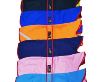 Pet Dog Greyhound Rain Mac Black,Red,Blue,Navy,Sky,White,Green,Orange,Pink Coat