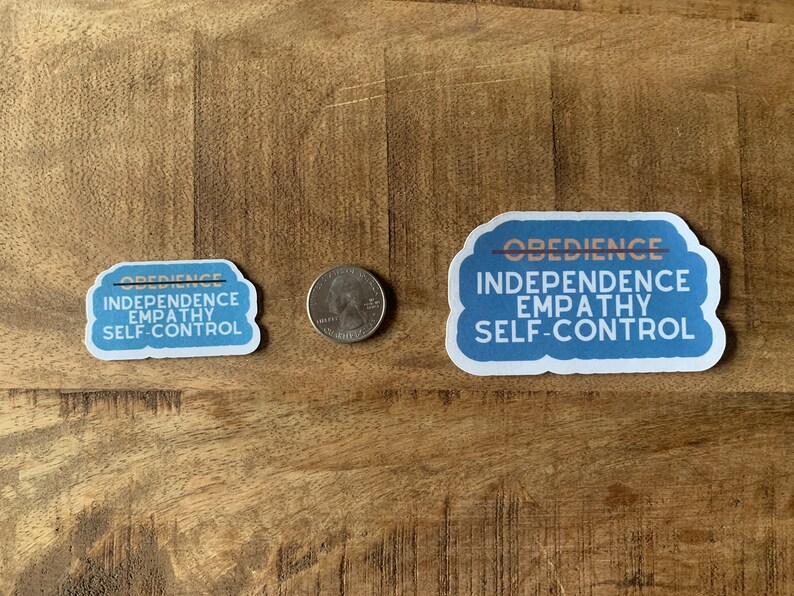 Montessori Values Sticker Etsy