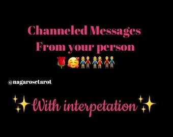 SAME DAY Channeled Messages from lover (Interpretation included)