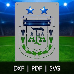Argentina football logo | DXF PDF SVG