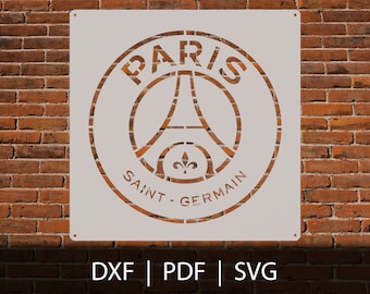 Logo Paris Saint Germain | DXF PDF SVG