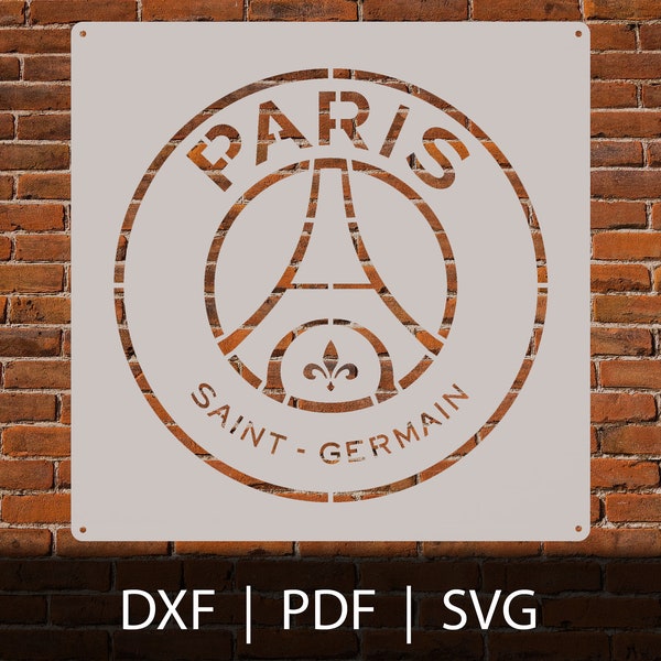 Logo Paris Saint Germain  | DXF PDF SVG