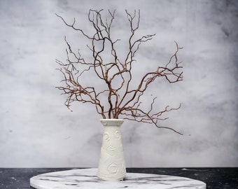 Cameo Cottage Designs: DIY Q-Tip Pussy Willow Branches For Centerpieces