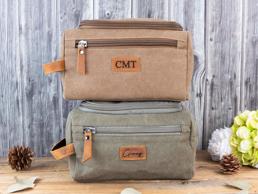 Toiletry Bag Personalized Mens Toiletry Bag Gift for Etsy