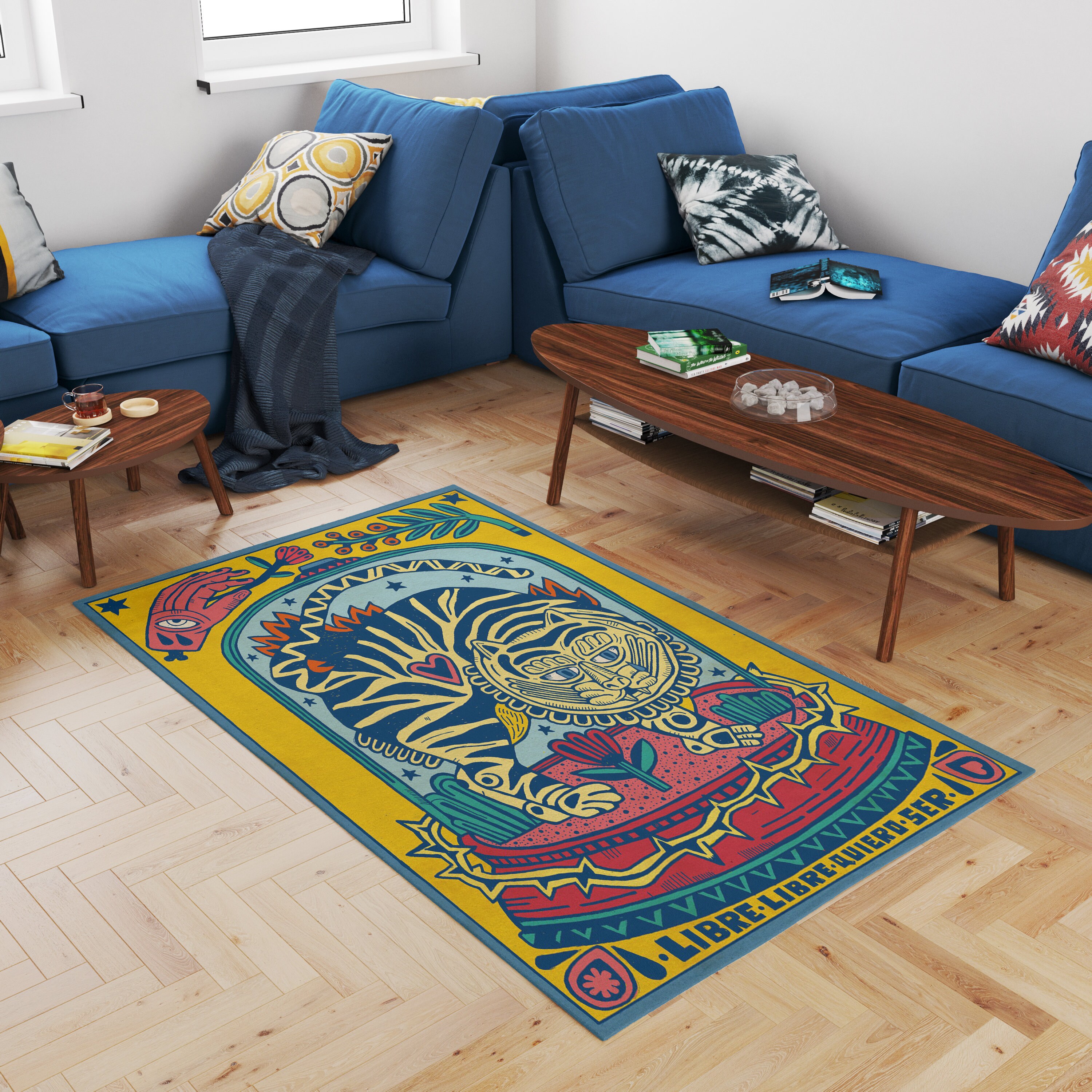 Tiger Rug - Etsy Canada