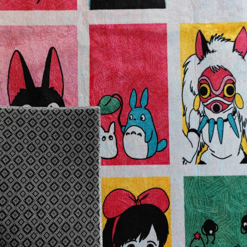 Purple Checkered Rug Cute Pastel Rugs for Bedroom Aesthetic Etsy