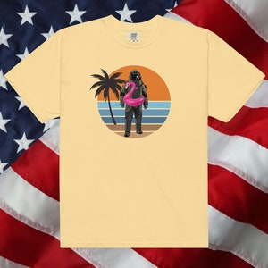 Comfort Colors T-Shirt | Retro Sunset | Bomb Squad | EOD