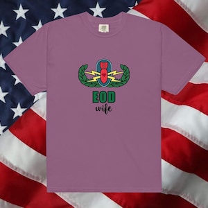 Comfort Colors T-Shirt | EODWife | Bomb Squad | EOD