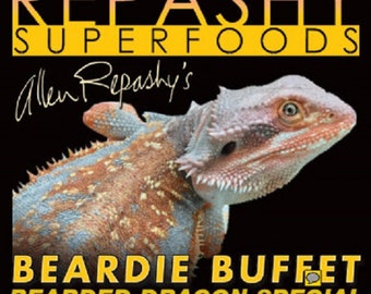 Repashy Superfoods BEARDIE BUFFET Bearded Dragon Special Omnivore Gel Food Premix