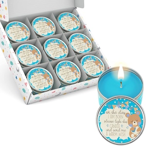 Totally Unique Baby Shower Party Favors for Boys | Baby Boy Baby Shower Favors | Blue Baby Shower Favor