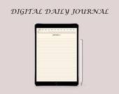 Digital Daily Journal, GoodNotes and XODO Journal, Diary Journal, 366 Daily Pages Journal, iPad, Notabiliity, 4 layers and stickers