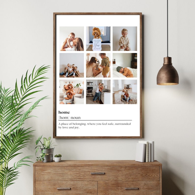 Photo Collage Canva Template, Poster Collage Template, Storyboard