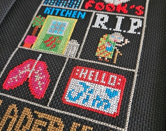 Hombres lobo de Londres por Warren Zevon - Patrón digital en PDF